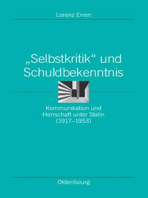 cover image of "Selbstkritik" und Schuldbekenntnis